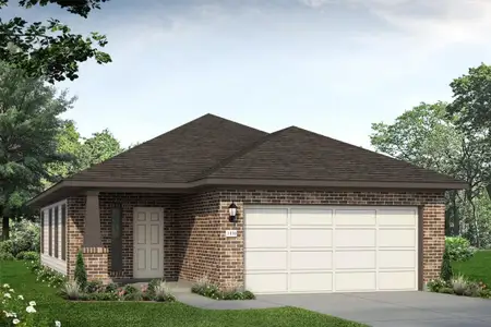 New construction Single-Family house 152 Beaver Path, San Antonio, TX 78245 plan Hunters Ranch 1450 - image 1