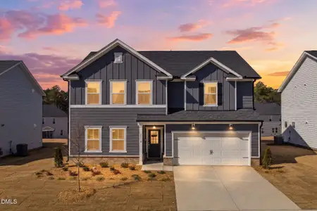 New construction Single-Family house 2116 Cedar Bird Ln, Fuquay Varina, NC 27526 plan Mitchell - image