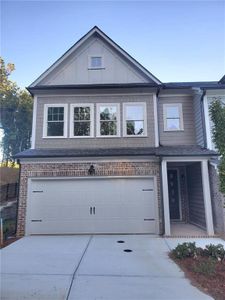 New construction Townhouse house 318 N Rampart St, Canton, GA 30114 Cambridge- photo 0