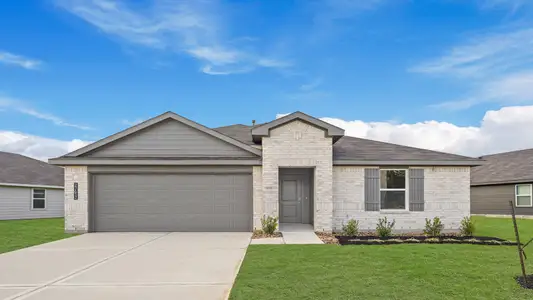 New construction Single-Family house 27652 Basswood Hollow Ln, Magnolia, TX 77355 plan Texas Cali - image