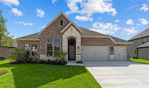 New construction Single-Family house 705 Abbey Road, Van Alstyne, TX 75495 Belfast- photo 0