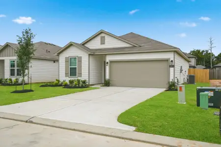 New construction Single-Family house 10615 Crockett Meadows Blvd, Conroe, TX 77306 plan Wren - image