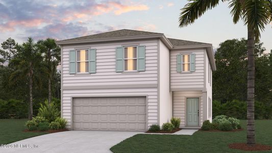 New construction Single-Family house 12221 Yew Tree Rd, Jacksonville, FL 32218 plan Elston - image