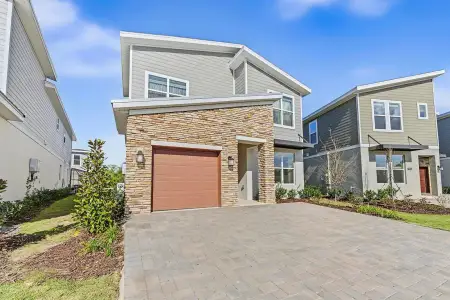 New construction Single-Family house 7859 Poplin St, Kissimmee, FL 34747 plan Alexander Palm - image