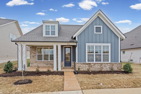 New construction Single-Family house 4830 Annabell, Collierville, TN 38017 plan Webster - image