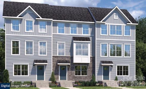 New construction Townhouse house 7006 Yorkshire Pl Wy, Unit 1008B, Charlotte, NC 28278 - image