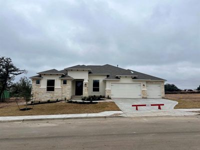 New construction Single-Family house 3412 Emerald Lake Path, Georgetown, TX 78628 Emerald- photo 0