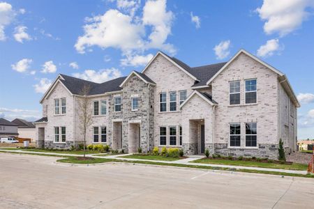 New construction Townhouse house 1248 Junction Drive, Allen, TX 75013 Kelsi- photo 0