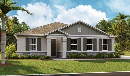 New construction Single-Family house 3717 Deer Ridge Dr, Mount Dora, FL 32757 Slate- photo 1 1