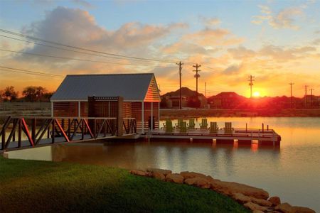 New construction Townhouse house 1330 Fennel St, Argyle, TX 76226 Poppy- photo 34 34