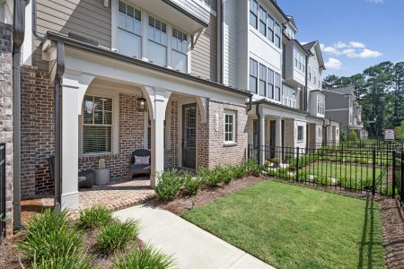 New construction Townhouse house 1980 Flying Scotsman Dr, Kennesaw, GA 30144 plan The Kensington - image 3