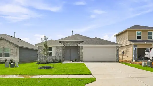 New construction Single-Family house 16543 Pinecone Grove St, Magnolia, TX 77355 plan Denton - image