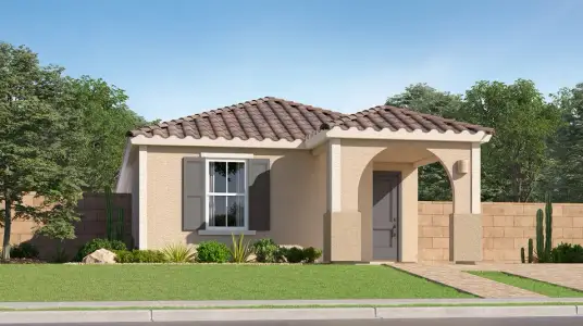 New construction Single-Family house 17579 N San Juan St, Maricopa, AZ 85138 plan Hope Plan 2256 - image