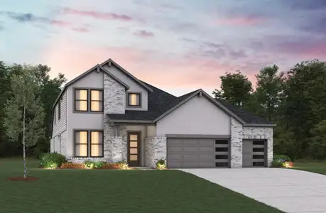 New construction Single-Family house 19310 Belmont Stakes Wy, Tomball, TX 77377 plan Sedona - image