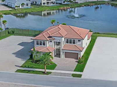 New construction Single-Family house 10028 Cloud Vw, Palm Beach Gardens, FL 33412 plan Olympus - image