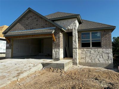 New construction Single-Family house 145 Rita Blanca Bnd, Bastrop, TX 78602 Livingston Homeplan- photo 0