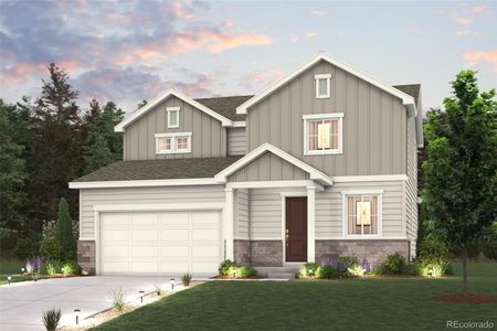 New construction Single-Family house 3701 Bluestem St, Dacono, CO 80514 plan The Ontario - image