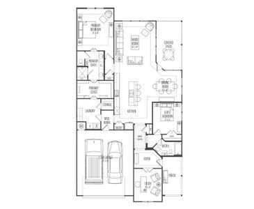 New construction Single-Family house 6133 Carmona Trl, Fort Worth, TX 76132 plan Verona - image 3