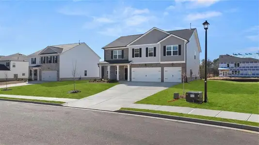 New construction Single-Family house 644 Kimberwick Dr, Locust Grove, GA 30248 Mansfield- photo 1 1