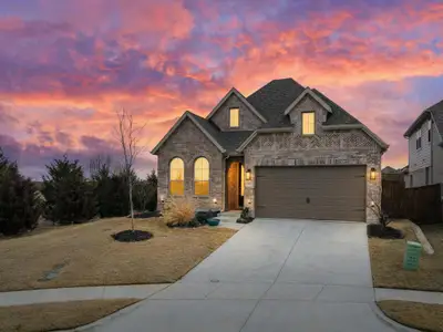 New construction Single-Family house 1701 Pelham Dr, Aubrey, TX 76227 plan Continental Plan - image
