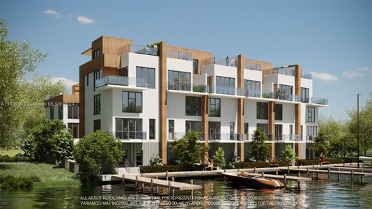New construction Townhouse house 2005 Calais Dr, Unit 7, Miami Beach, FL 33141 - image