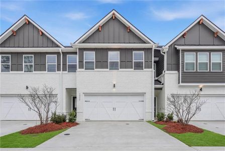 New construction Single-Family house 3228 Winding Waters Wy, Powder Springs, GA 30127 plan Monterey - image