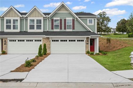 New construction Townhouse house 8 Gold Dust Dr, Unit 23-B, Dawsonville, GA 30534 Hudson- photo 0
