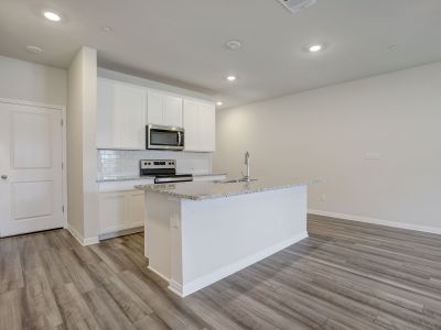 New construction Townhouse house 1850 Settlers Glen Dr, Unit 603, Round Rock, TX 78665 The Bonnell (161)- photo 6 6