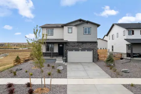 New construction Single-Family house 25320 E Pacific Ave, Aurora, CO 80018 plan Firwood - image
