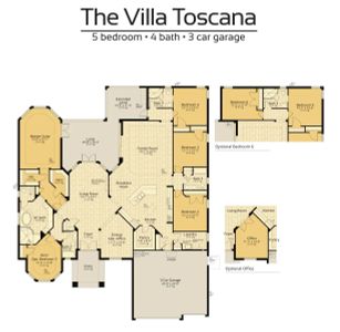New construction Single-Family house 8201 Tilapia Pl, New Port Richey, FL 34654 plan Villa Toscana - image 3