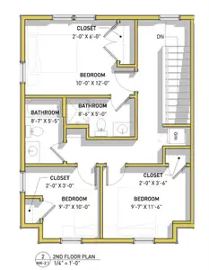 New construction Townhouse house 964 Lawton Street SW, Atlanta, GA 30310 - image 5