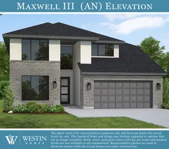 New construction Single-Family house 8319 Sapphire Sky Ln, Richmond, TX 77406 plan The Maxwell III - image