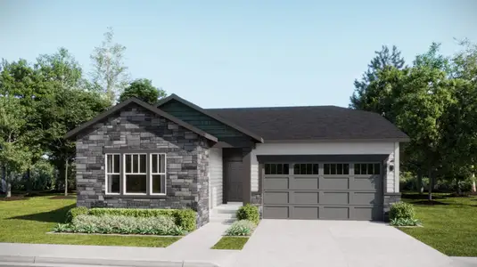 New construction Single-Family house 247 Mia Ln, Johnstown, CO 80534 plan Hartford - image