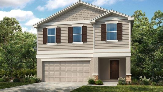 New construction Single-Family house 12474 Gust Ct, Hudson, FL 34669 plan Elm - image
