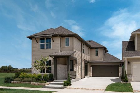 New construction Single-Family house 1117 Amaryllis Ln, Little Elm, TX 76227 plan Bergamot - image
