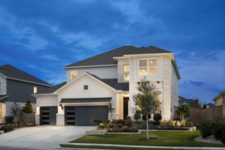 New construction Single-Family house 4636 College Square Dr, Round Rock, TX 78665 plan Parmer - image