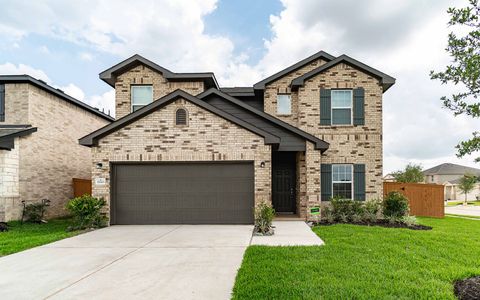New construction Single-Family house 22223 Rome, Hockley, TX 77447 plan Blanco - image
