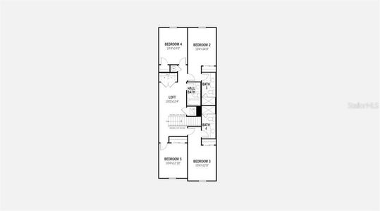 Del Ray III Floorplan - Second Floor