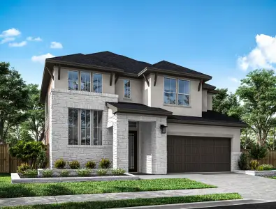 New construction Single-Family house 18226 Lavender Wind Dr, Houston, TX 77429 plan Goldeneye - image