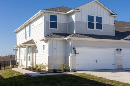 New construction Townhouse house 2544 Jack Nora Wy, Round Rock, TX 78665 plan The Monashee - image