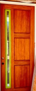 9 ft Mahagany Front Door