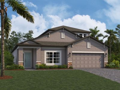 New construction Single-Family house 5950 Newberry Pines Ave, Wesley Chapel, FL 33545 null- photo 0 0