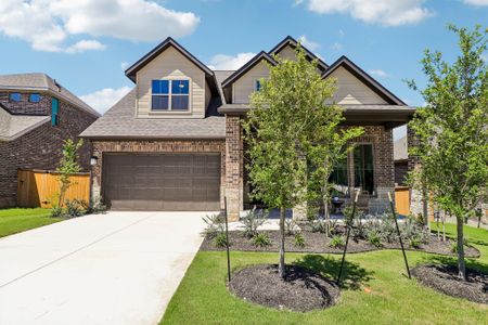 New construction Single-Family house 310 Prickly Poppy Lp, Kyle, TX 78640 plan Hamilton - image