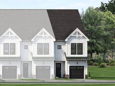 New construction Townhouse house 2021 N Salem St, Apex, NC 27523 plan Harrington End Unit - image 1