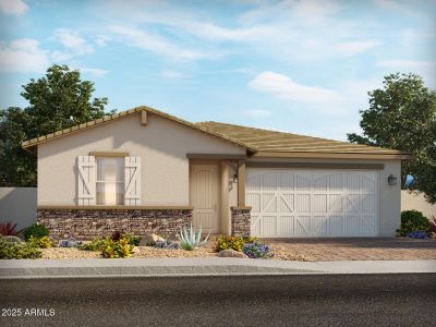 New construction Single-Family house 214 S 176Th Ave, Goodyear, AZ 85338 Sawyer- photo 0