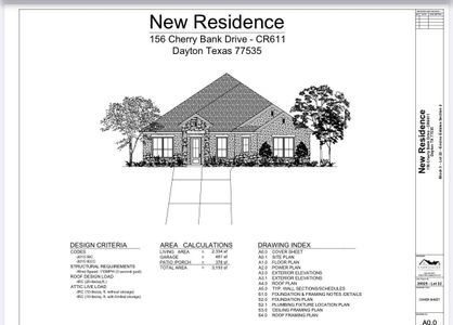 New construction Single-Family house 156 County Road 66111, Dayton, TX 77535 - image