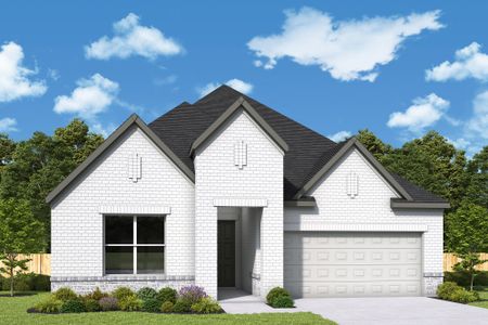 New construction Single-Family house 109 Silver Lupine Cv, San Marcos, TX 78666 plan The Ancrum - image