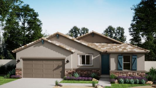 Ranch Elevation | Sabino | Wildera – Peak Series | New Homes in San Tan Valley, AZ | Landsea Homes