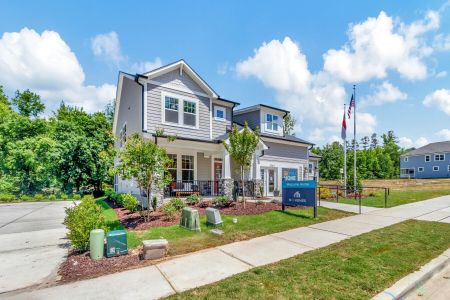 New construction Townhouse house 3205 Olive Farm Road, Apex, NC 27502 Blair - Legacy Collection- photo 0