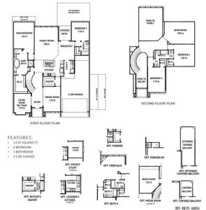 New construction Single-Family house 3819 Blue Indigo Wy, Katy, TX 77493 plan Langford - image 3